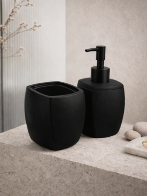 Noir Bath Set