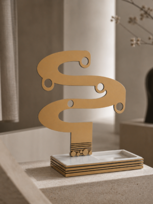Stojan na okuliare — GOLD