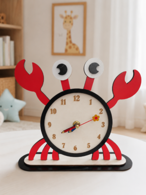 Detské hodiny Krab